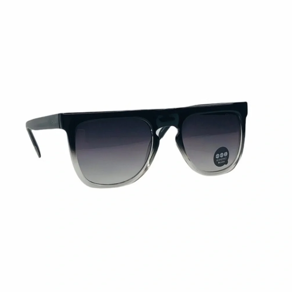 KOMONO - Bennet Paisley Sunglasses NEW gray black ombré